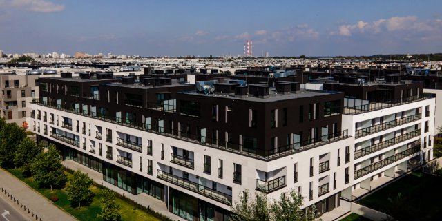 Budynek mieszkalny na warszawskim Wilanowie – budynek B6