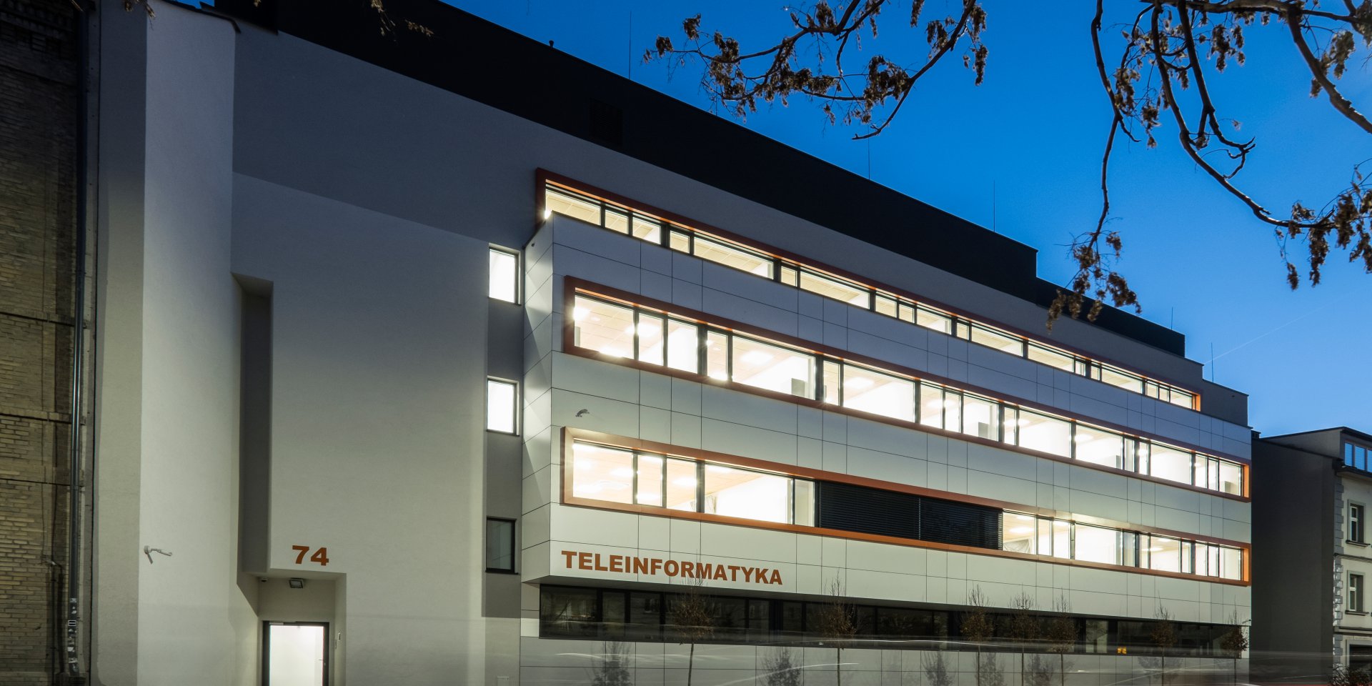 Siedziba Wydziału Informatyki, Elektroniki i Telekomunikacji AGH w Krakowie