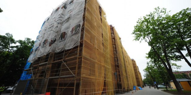 Remont siedziby Komendy Miejskiej Policji w Poznaniu