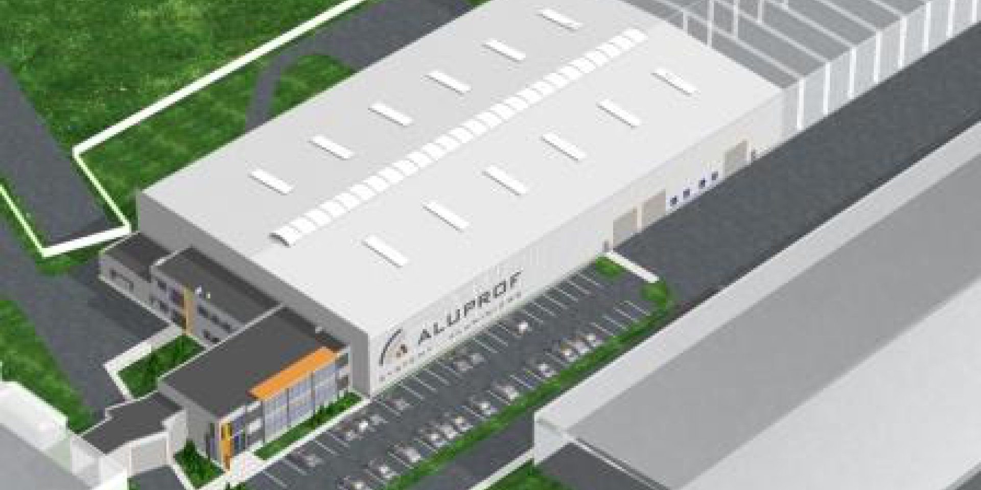 Hala produkcyjno-magazynowa (z kotłownią), budynek socjalno-biurowy (z pomieszczeniem do ładowania wózków widłowych), łącznik, portiernia, drogi wewnętrzne z parkingami oraz sieci:energetyczne...