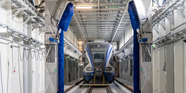 Proekologiczna myjna PKP Intercity we Wrocławiu
