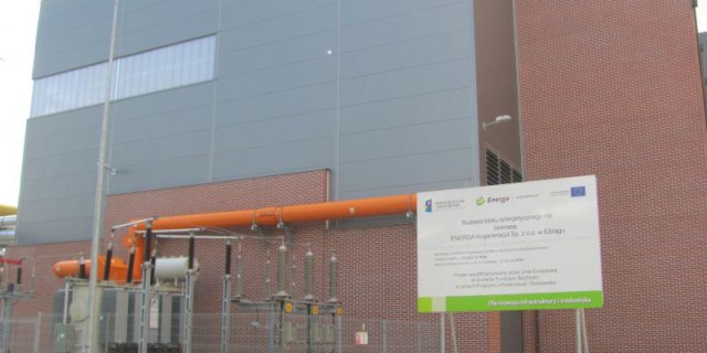 Ekologiczny blok energetyczny na biomasę w elektrociepłowni w Elblągu