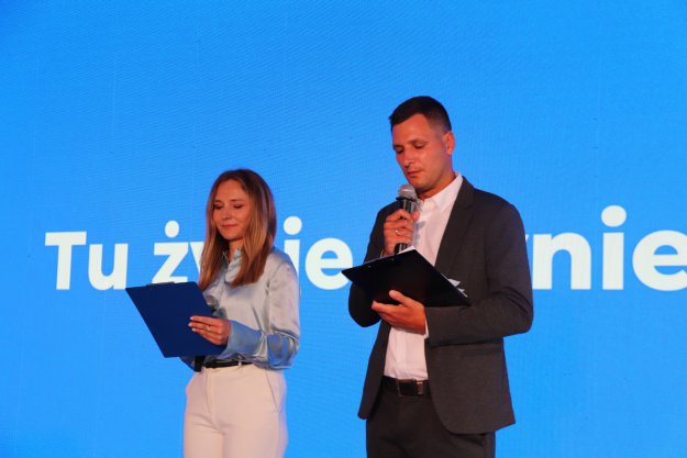 Joanna Kwiatkowska ( Marketing Manager Vastint Poland), Paweł Kwiecień (Rzecznik Prasowy Mostostal Warszawa)