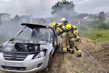 Braliśmy udział w ćwiczeniach Straży Pożarnej