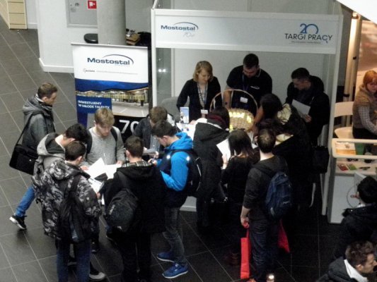 Akademickie targi pracy z udziałem Mostostalu Warszawa