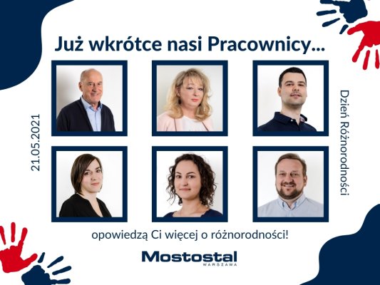 Mostostal Warszawa wspiera różnorodność!