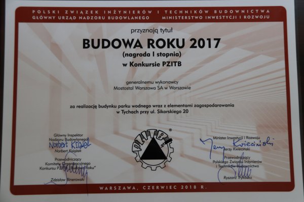 Dwie realizacje Mostostalu Warszawa z tytułem „Budowa Roku 2017”