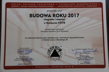 Dwie realizacje Mostostalu Warszawa z tytułem „Budowa Roku 2017”