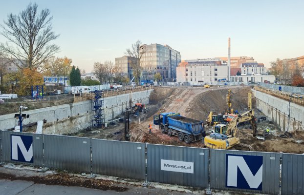 Wieści z budów: trwają prace na budowie nowej siedziby Wydziału Psychologii UW