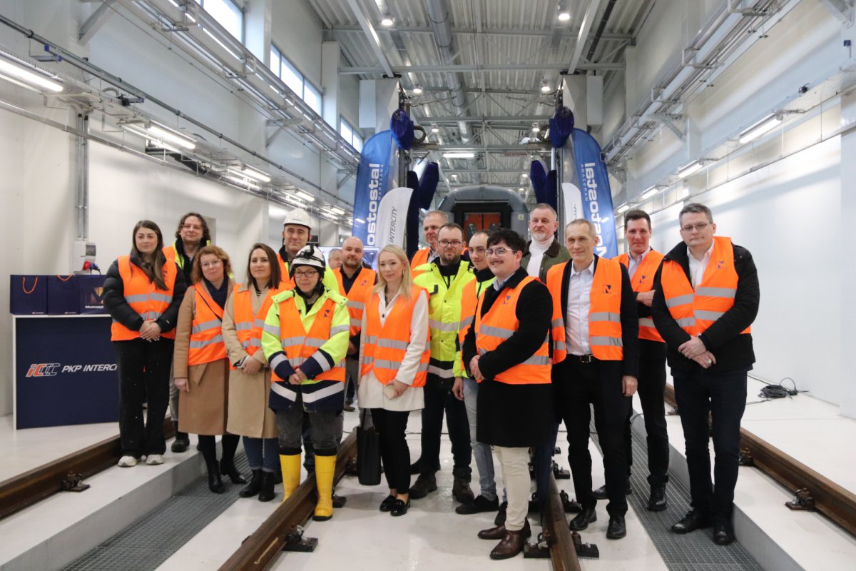 Mostostal Warszawa wybudował myjnię PKP Intercity we Wrocławiu
