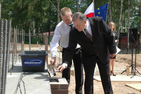 Kamień węgielny w Olecku