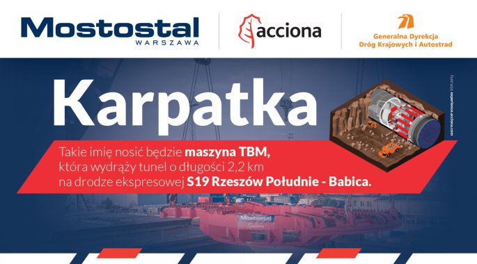 Internauci wybrali imię maszyny TBM