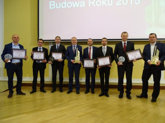 Mostostal Warszawa nagrodzony w konkursie Budowa Roku 2015