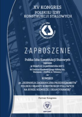 Mostostal Warszawa wspiera XV Kongres Polskiej Izby Konstrukcji Stalowych