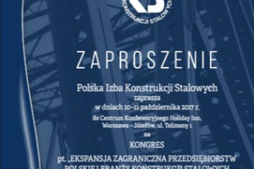 Mostostal Warszawa wspiera XV Kongres Polskiej Izby Konstrukcji Stalowych