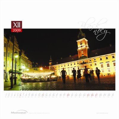 Najpiękniejszy kalendarz Warszawy