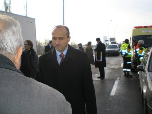 Otwarcie estakady południowej nad Rondem Starzyńskiego w Warszawie