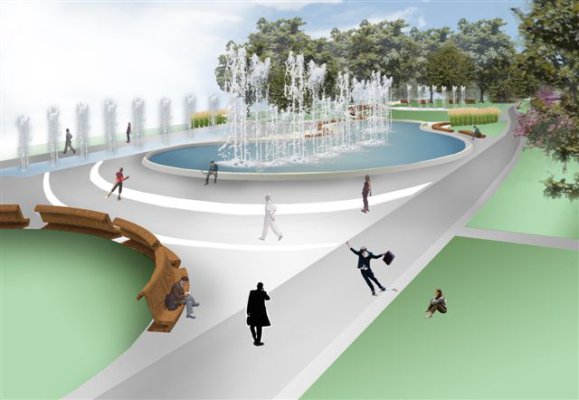 Podglądamy Warszawskie Fontanny...