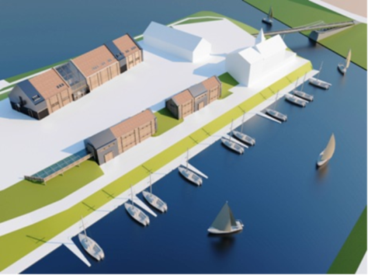 Przystań jachtowa w Grudziądzu