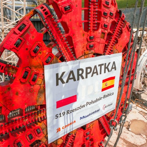 Zakończenie drążenia pierwszej nitki tunelu S19 Rzeszów Południe-Babica - streaming do wykorzystania