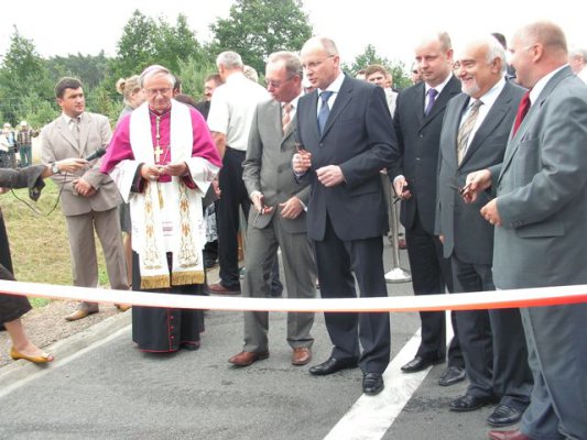 Uroczystość otwarcia odcinka drogi ekspresowej nr 7 