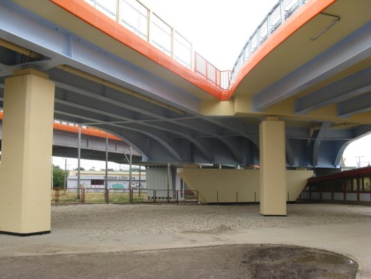 Wiadukt Górczyński przed terminem