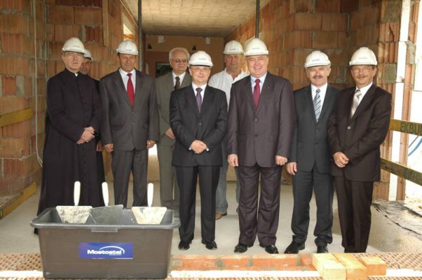 Wmurowanie aktu erekcyjnego 