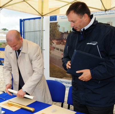 Wmurowanie kamienia węgielnego - ZWC