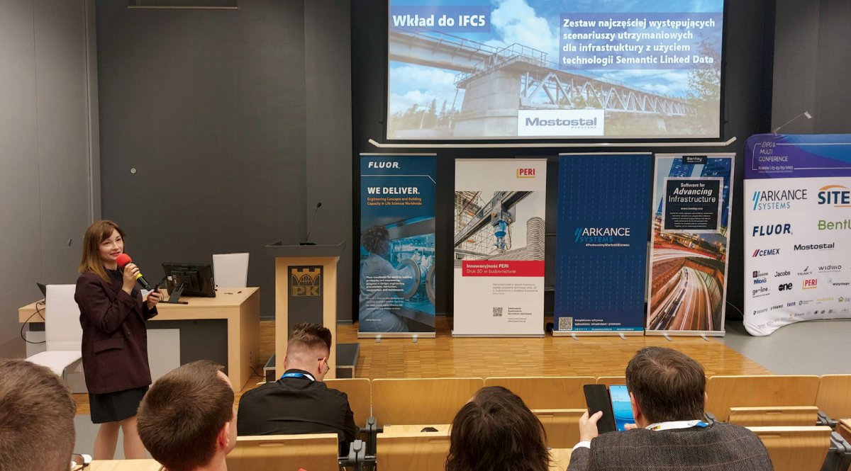 Konferencja infraBIM: zaprezentowaliśmy innowacje dot. monitoringu obiektów mostowych