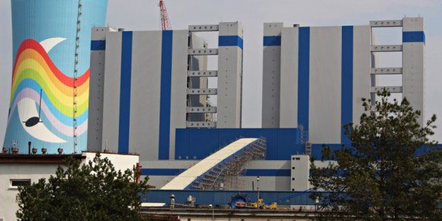 Construction of power units in Opole Power Plant