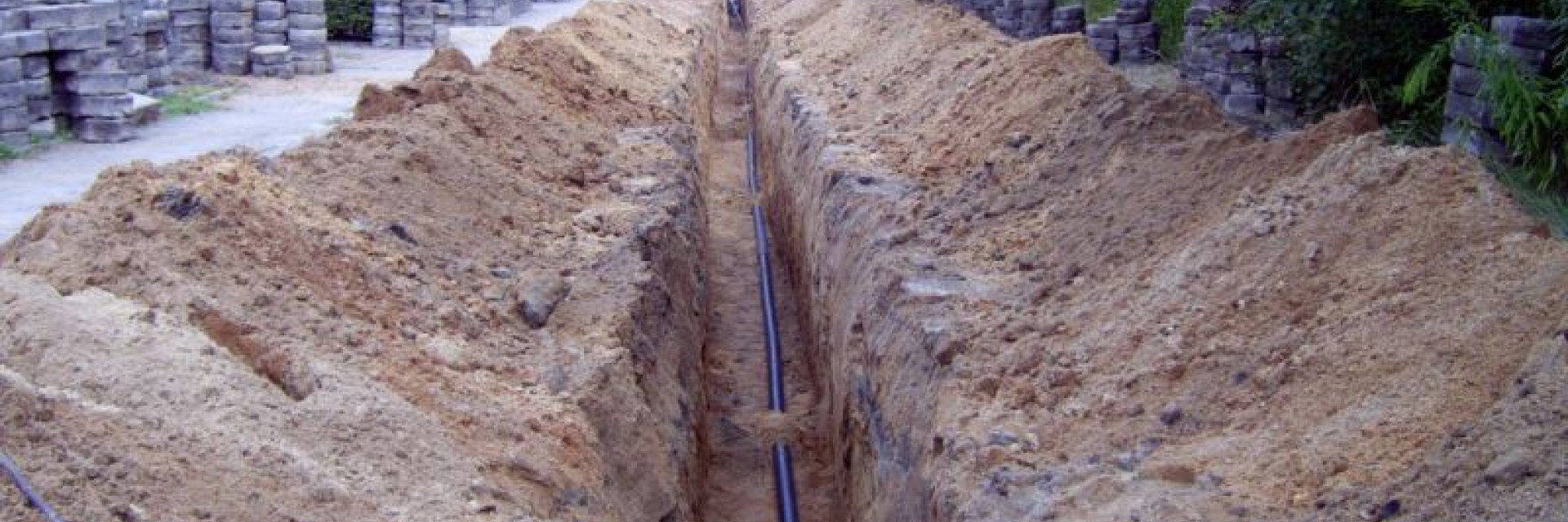 Construction of a sanitary network system in Dzierżążno and Borowo