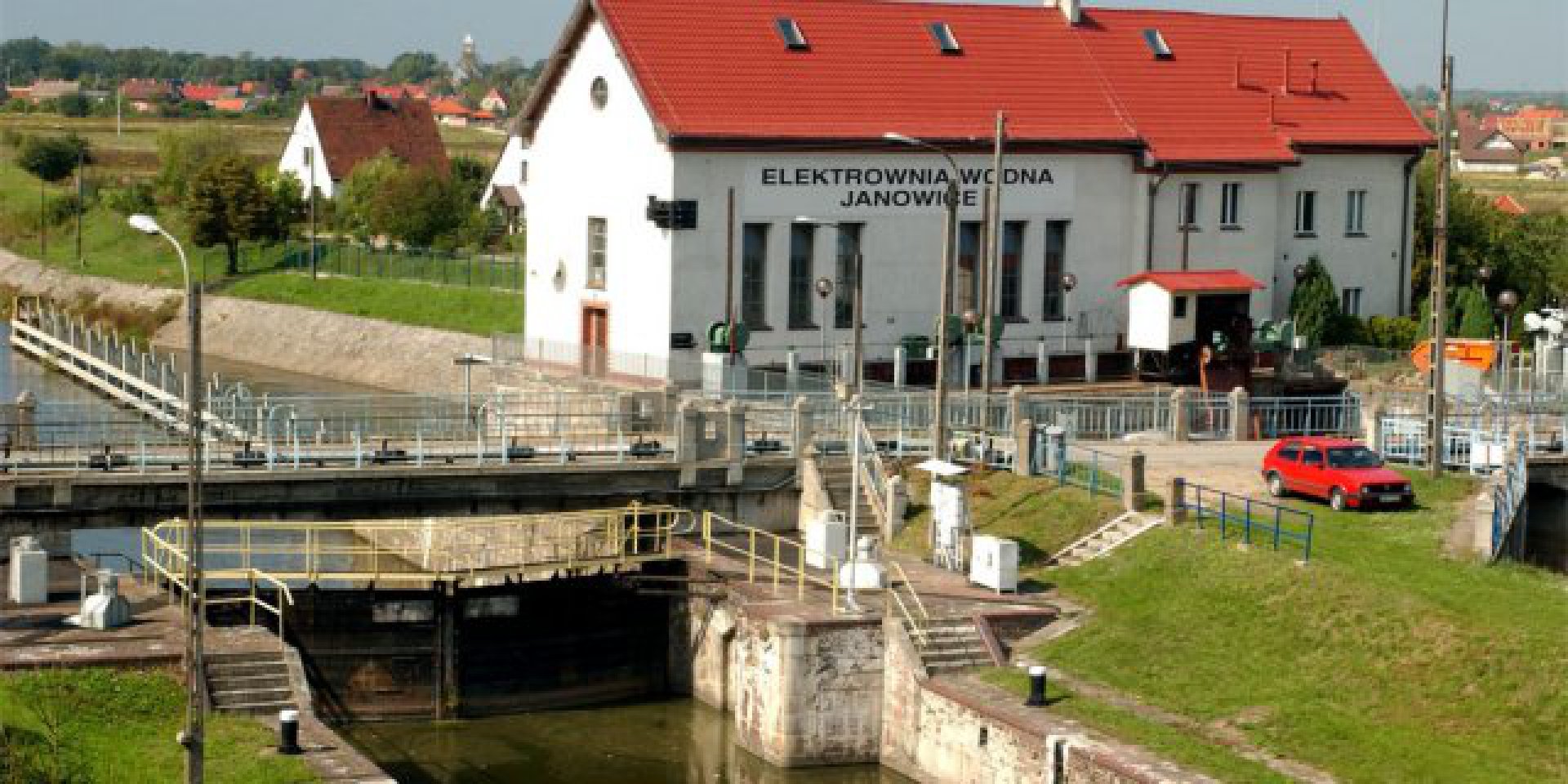 Janowice power plant on the Oder River