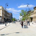 Medernisation of the Krakowskie Przedmieście Street