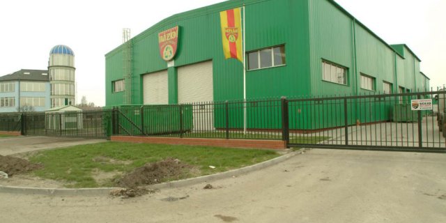 Waste Sorting Plant fo Municipial Wastewater Treatment in Pruszków near Warsaw