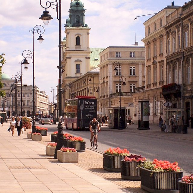 Krakowskie Przedmieście w Warszawie