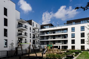 We have completed the construction of the B6 residential building in Warsaw's Wilanów district
