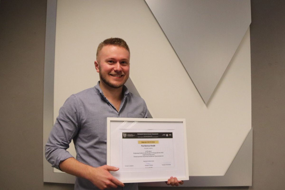 Our colleague's success in the SIDiR competition