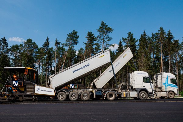 Mostostal Warszawa Reaches First Million Tons of Asphalt Mix Production
