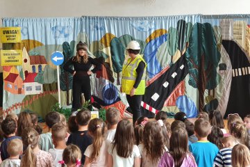 S19 Tunnel construction team took care of safety of primary school pupils