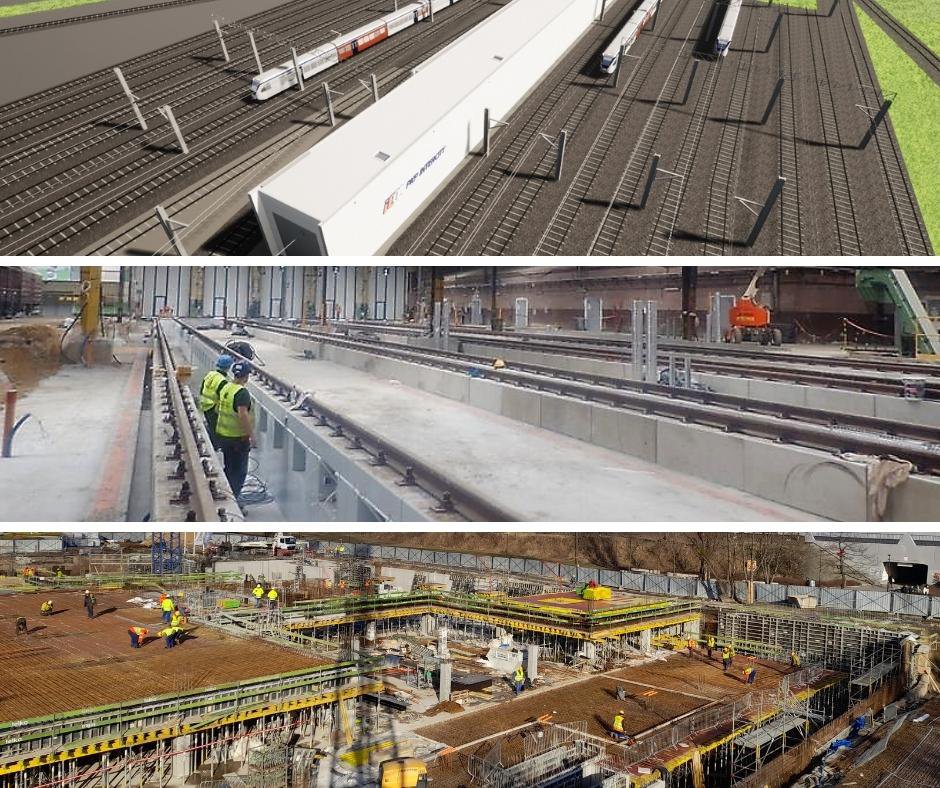 Work in progress on three contracts in Wrocław