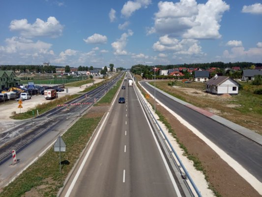 An important stage of the construction of the Morawica and Wola Morawicka bypass completed