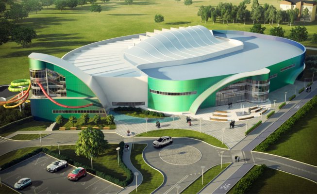 Aquapark Tychy with own power supply