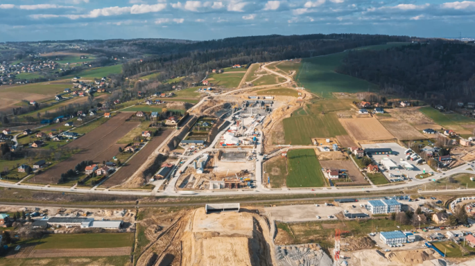 News from construction sites: Progress of work on S19 Rzeszow South-Babica contract