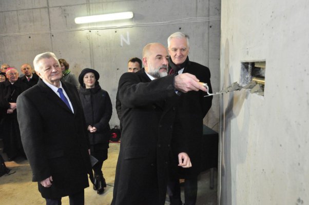 Cornerstone laid for the new building of the AGH University of Science and Technology!