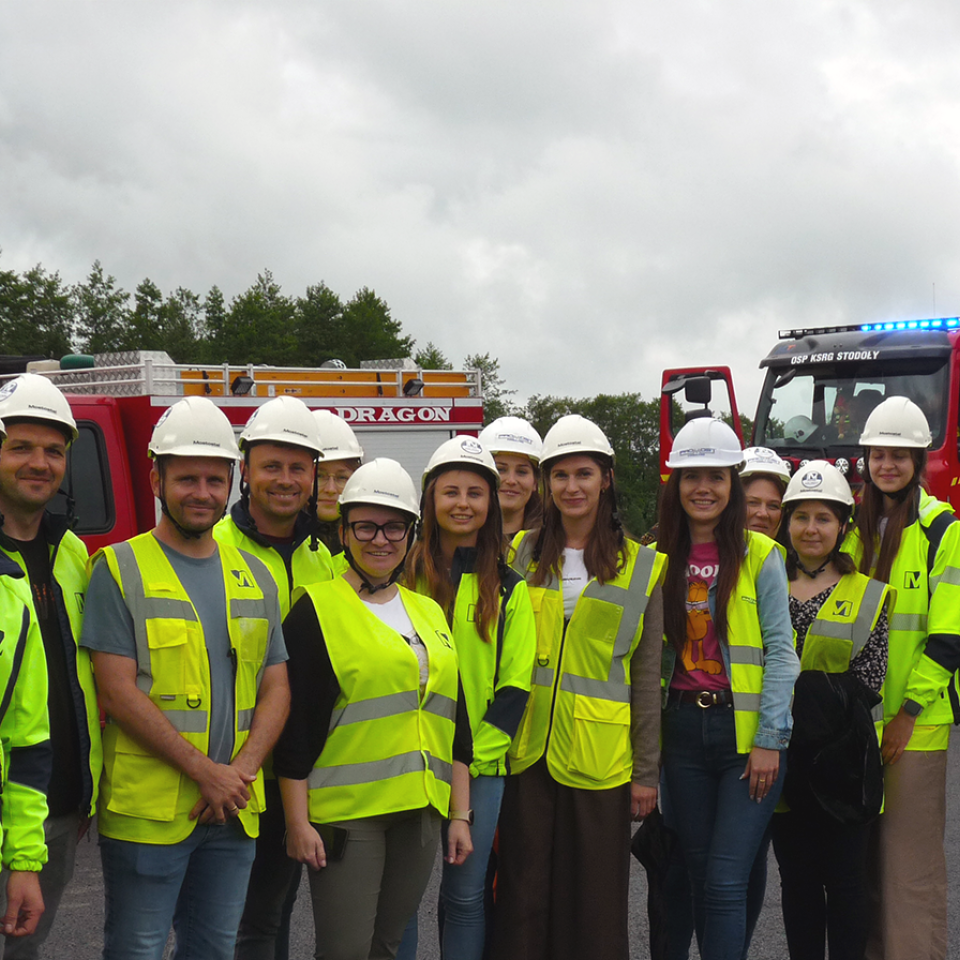 Mostostal Warszawa and Emergency Services united for construction site safety