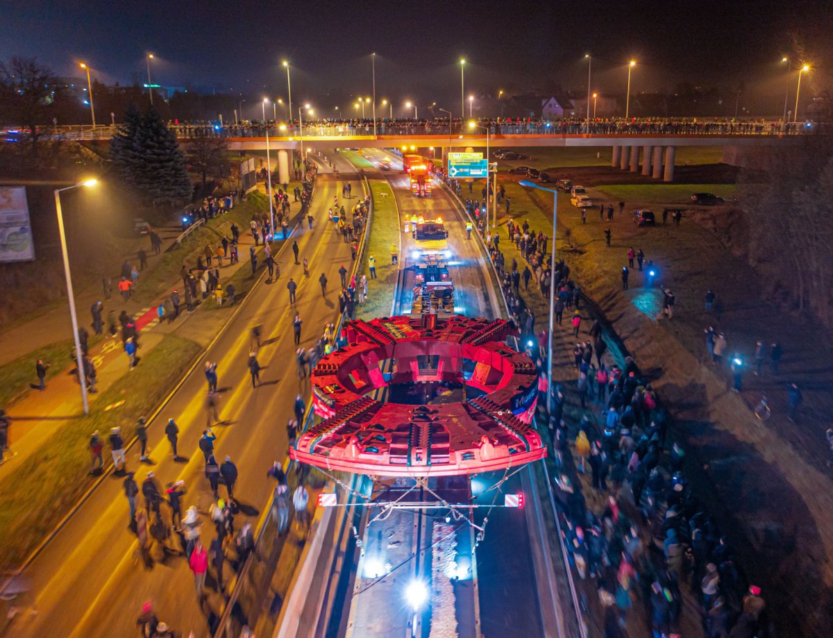 Mostostal Warszawa honored for PR activities surrounding TBM Transport