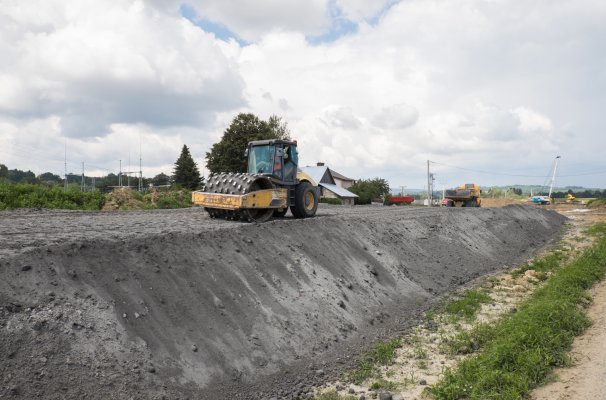 Praszka bypass with ZRID, S11 Zegrze Pomorskie-Kłanino on the final straight before the start of works