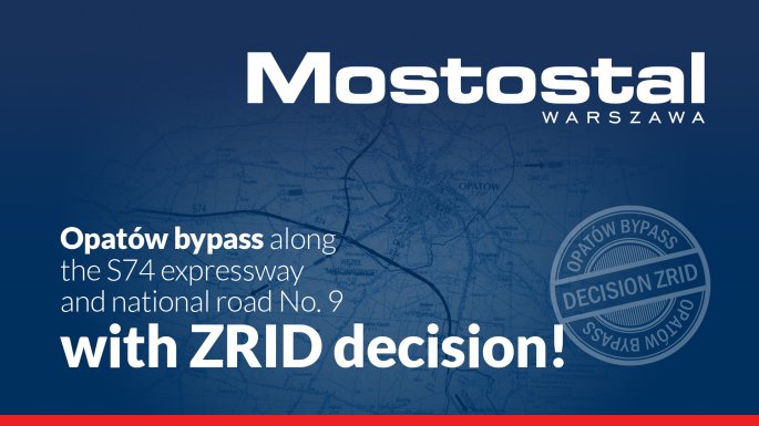 Opatów bypass and North connector with ZRID decision!