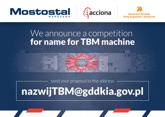 Competition for the name of the TBM machine