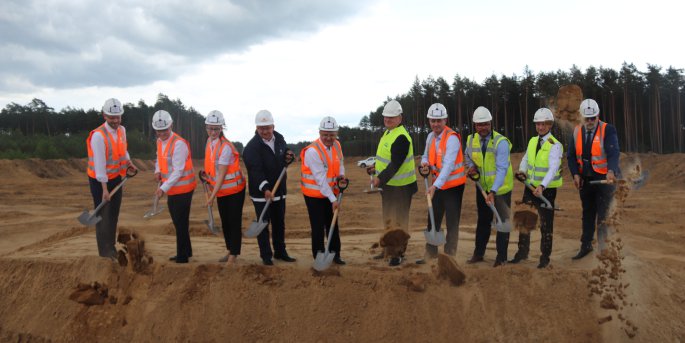 We have started the construction of the S11 Zegrze Pomorskie-Kłanino section